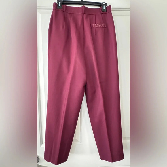 Vintage Embroidered Wool Pants size 6/M - Picture 6 of 9